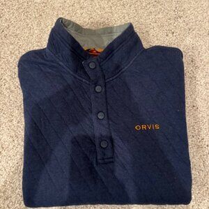 Orvis Quilted Snap Sweatshirt